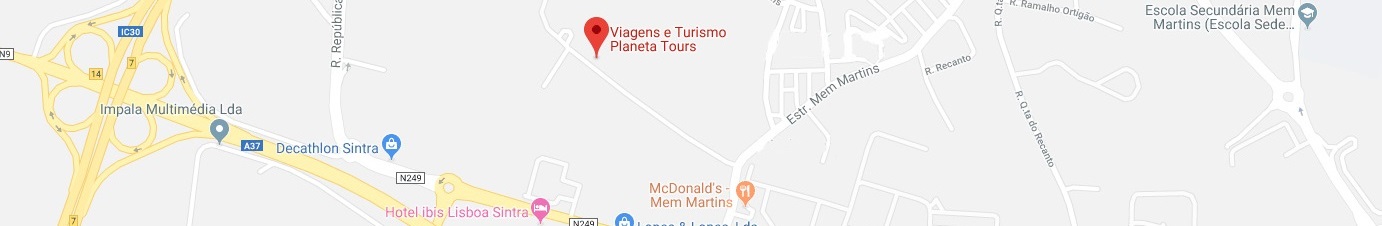 Veja a nossa localização